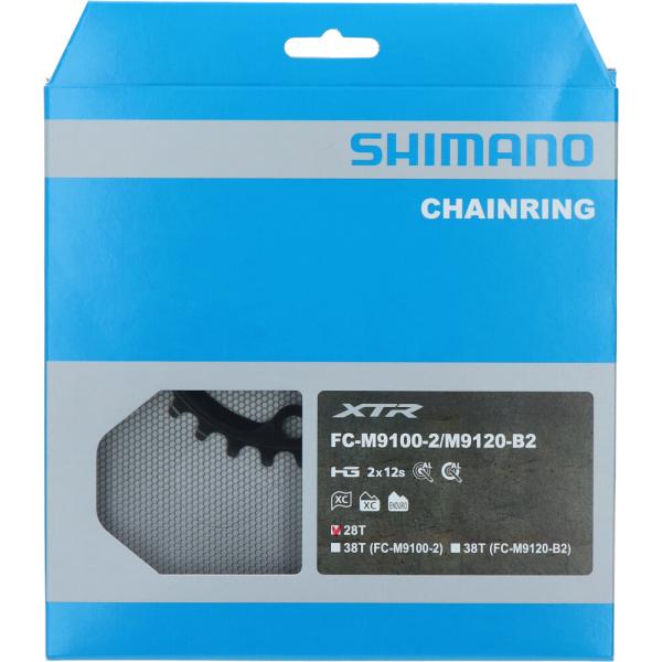 SHIMANO Kettenblatt XTR FC-M9100, FC-M9120 28 Z&auml;hne