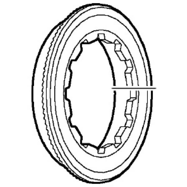 SHIMANO Verschlussring CS-HG62