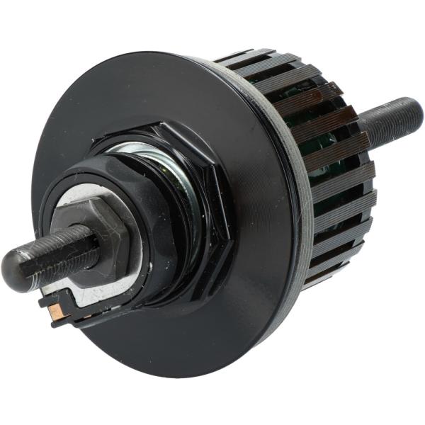 SHIMANO Dynamoeinheit 140 mm f&uuml;r Mutterntyp 140 mm DH-3D32-NT Schwarz