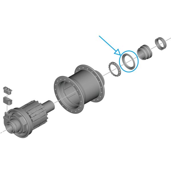 SHIMANO DICHTRING DH-UR708-3D