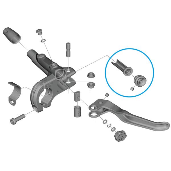 SHIMANO Membran-Einheit BL-T8100