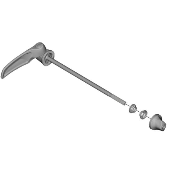 SHIMANO Schnellspanner komplett f&uuml;r FH-T610 173 mm