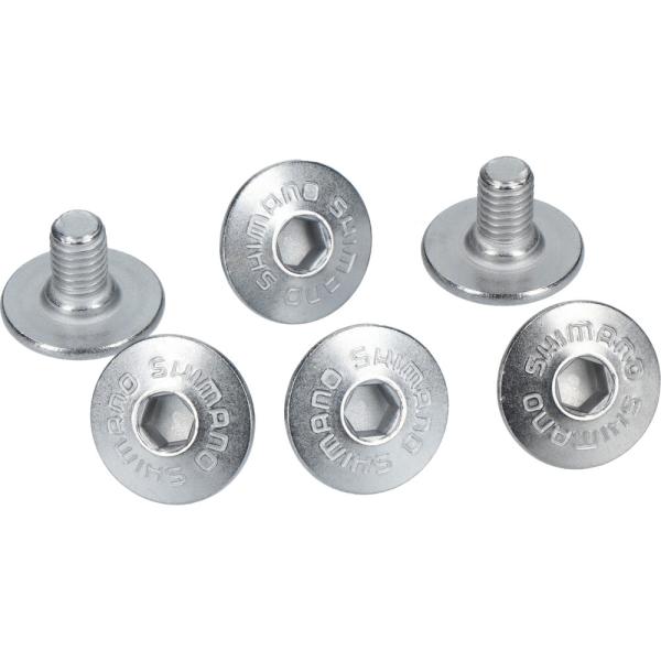 SHIMANO 6 Stk Schraube SPD-SL Standard M5x8mm