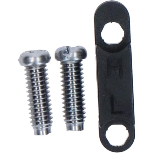 SHIMANO Einstellschrauben f&uuml;r RD-M770 M4 x 14,5 mm inkl. Gegenplatte