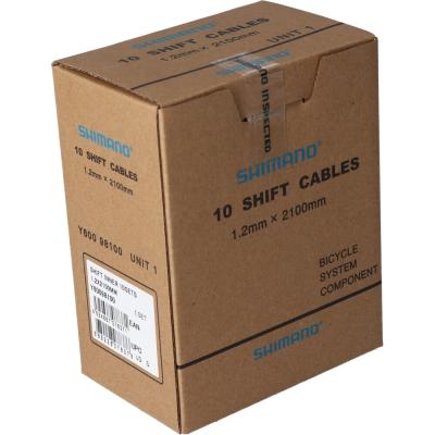 SHIMANO 10 St&uuml;ck. Schaltzug MTB/Road Stahl Produktbild 1
