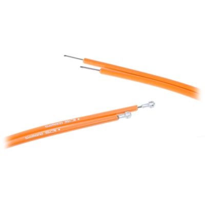 SHIMANO Bremszug-Set Road SIL-TEC beschichtet Orange Produktbild 1
