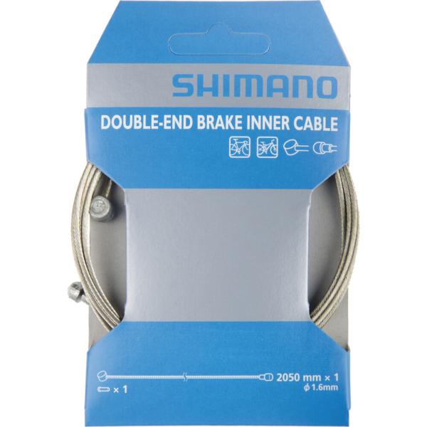 SHIMANO 10 St&uuml;ck. Bremszug-Set MTB/Road Stahl