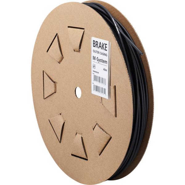 SHIMANO Bremszugau&szlig;enh&uuml;lle MTB 40 m (Austauschrolle) Schwarz