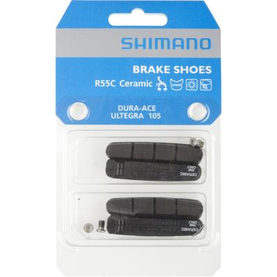 SHIMANO 2 Paar Felgenbremsbelag R55C Keramik Produktbild 2