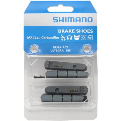 SHIMANO 2 Paar Felgenbremsbelag R55C4 f&uuml;r Carbonfelge Produktbild 1