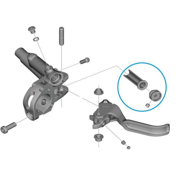 SHIMANO Membran-Einheit BL-M820